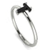 T Letter - Initial White Gold Diamond Ring